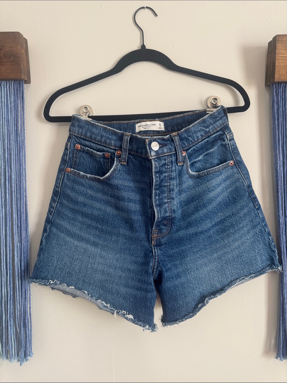 High rise dad short